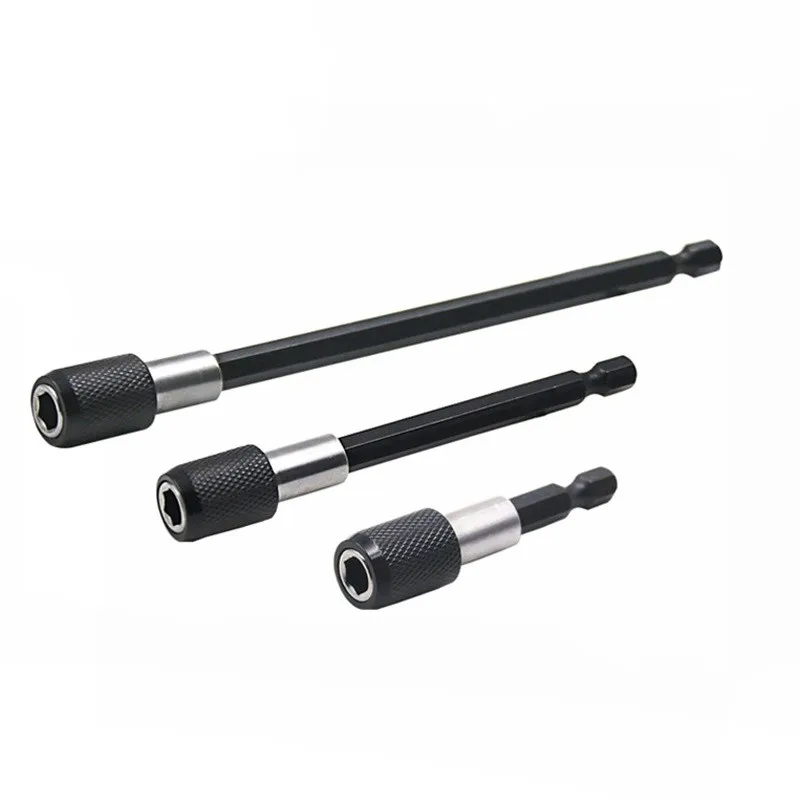

3pcs Magnetic Screwdriver Extension Quick Release 1/4 Hex Shank Holder Drill Bit 1/4 Hex Shank Tools Set Drill Bits Holder