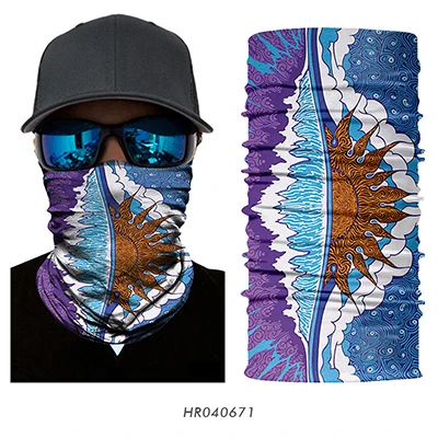 3D бесшовная Волшебная Шея Gaiter защитная маска для лица Рыбалка Велоспорт Туризм Велосипед Сноуборд бандана повязка на голову шарф для мужчин и женщин - Цвет: 71