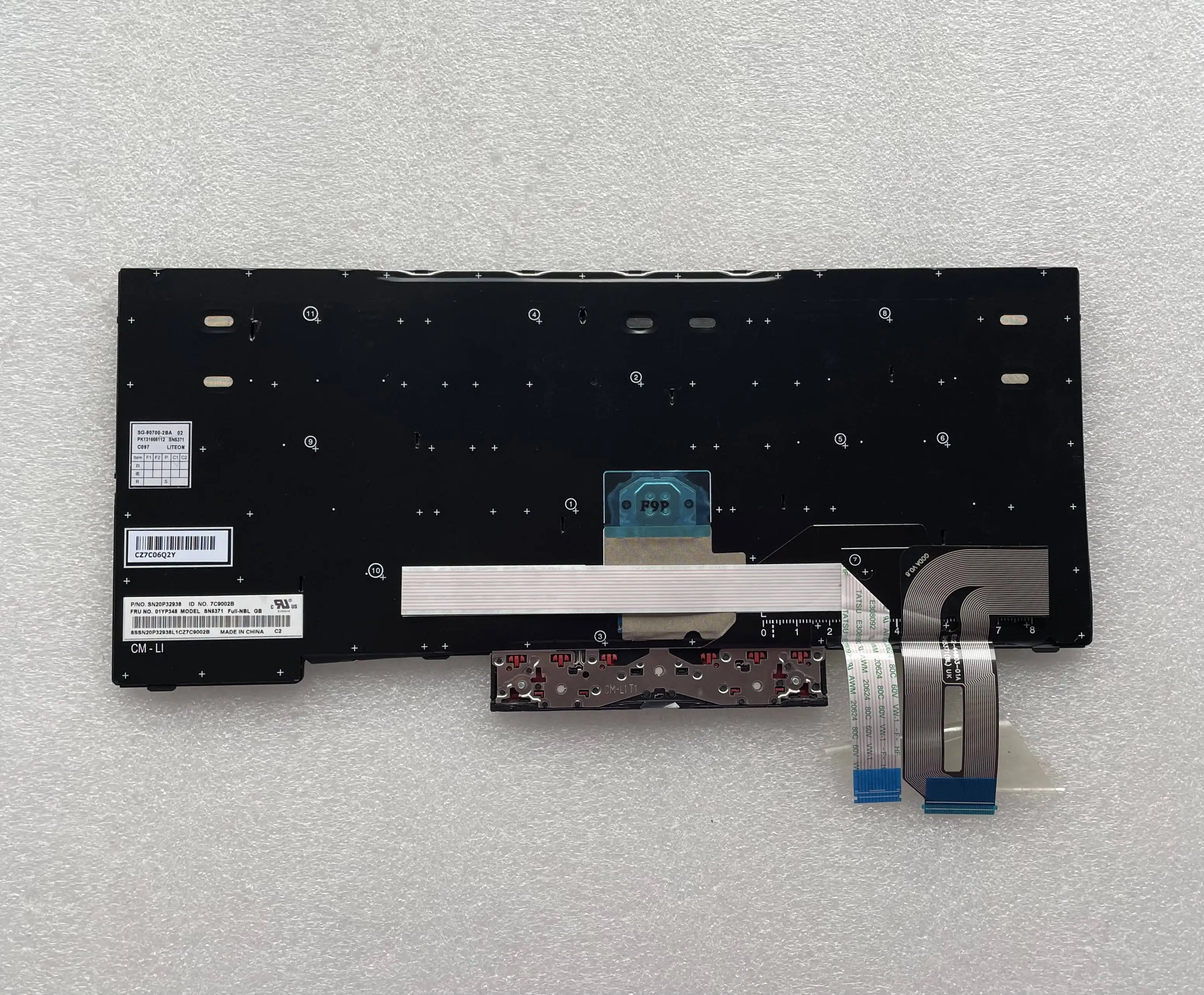 Клавиатура SN20P32938 1PE558 для ноутбука Lenovo Thinkpad E480 E490 R480 R490 L490 с английской раскладкой