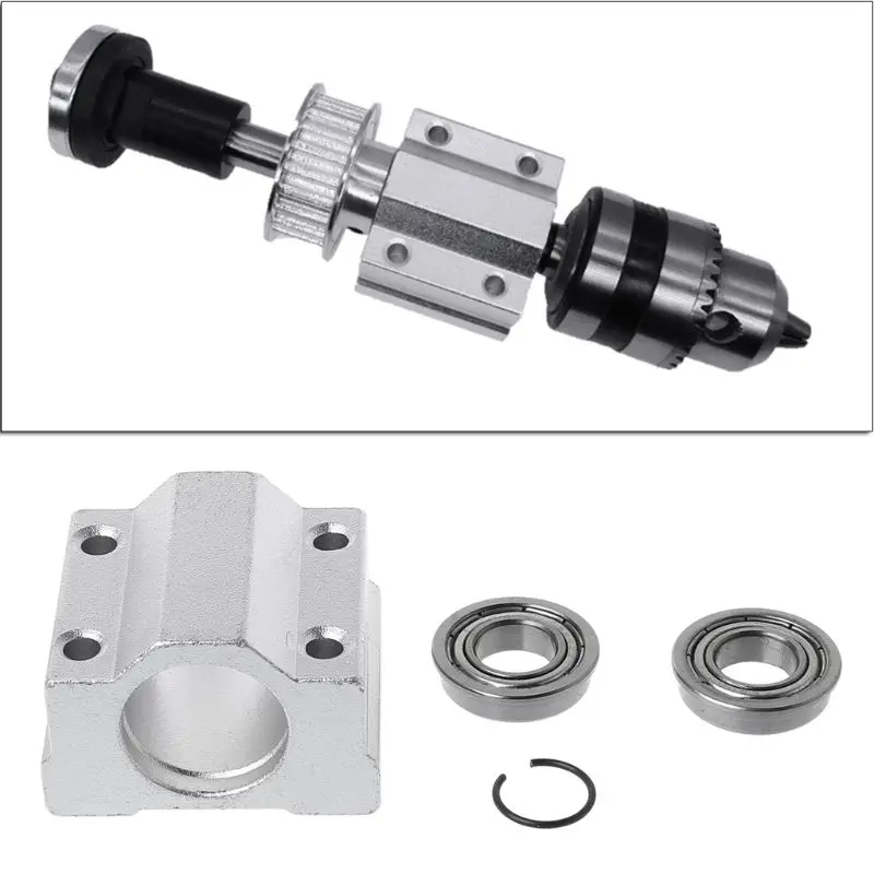 

10mm Hole Slider For Electric Drill No Power Spindle Assembly DIY Woodworking Cutting Grinding Small Lathe Trimming Belt Drill