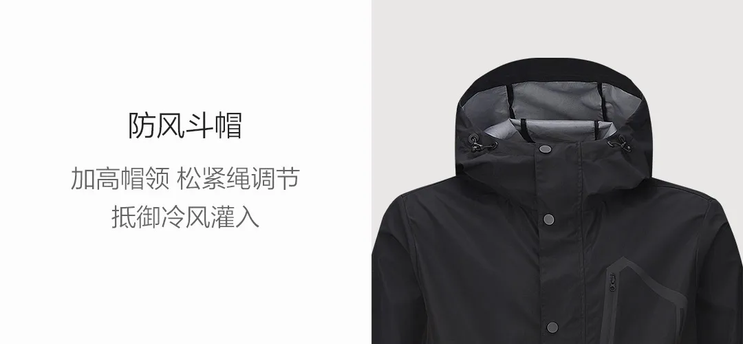 Xiaomi Mijia Uleemark Мужская трехэтажная городская ветрозащитная куртка многофункциональное стрейчевое водонепроницаемое пальто для хранения Зима Весна