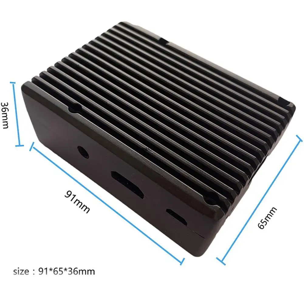 

Aluminum Alloy Shell, Cooling Column, Powerful Cooling Shell, Suitable For Raspberry Pi 3B/3B Metal Shell Cooling