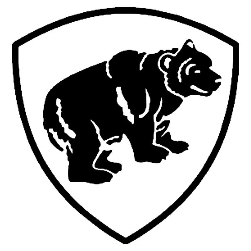 Наклейка на автомобиль Mia Bear Светоотражающая забавная Автомобильная наклейка из