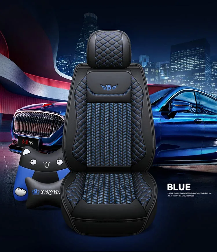 Ynooh чехлы для сидений автомобиля для hyundai getz accent 2008 santa fe tucson elantra creta veloster grand i10 ioniq i10 один автомобильный протектор
