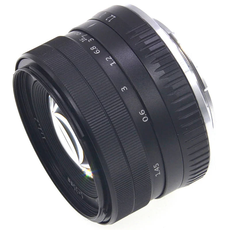 35 мм F1.2 Большая диафрагма Prime APS-C объектив камеры для Sony E-Mount цифровая камера s NEX 3 3N