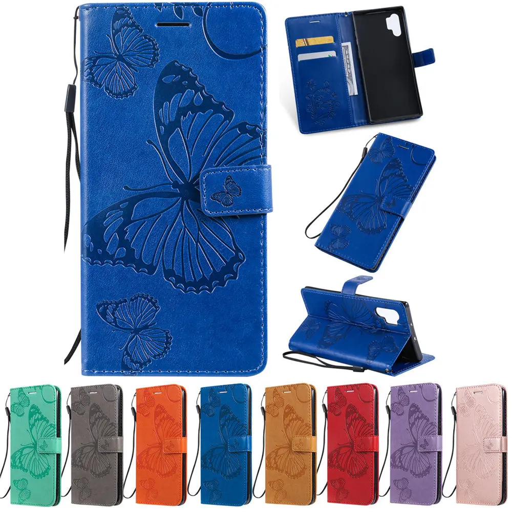 Кожаный чехол кошелек для Samsung Galaxy Note 10 + Чехол карт M30 M20 A70 A50 A30 A80 S10 A3 A5 J3 J5 J7 2016 2017