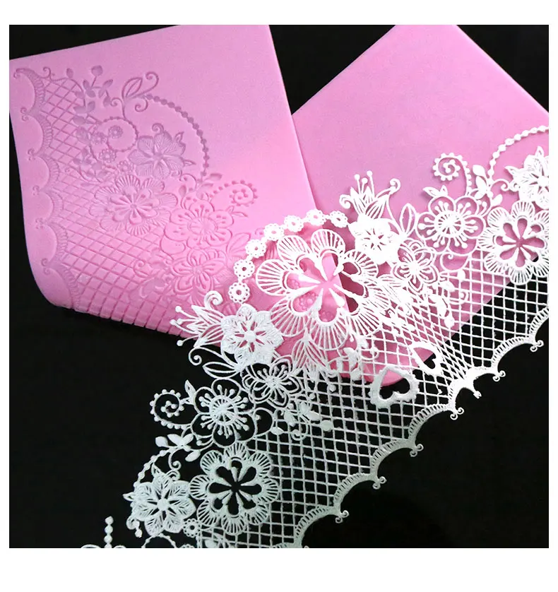 

Eden Fondant Lace Silicone Mold For Fondant Chocolate Epoxy Sugarcraft Mould Pastry Cake Decorating Kitchen Accessories