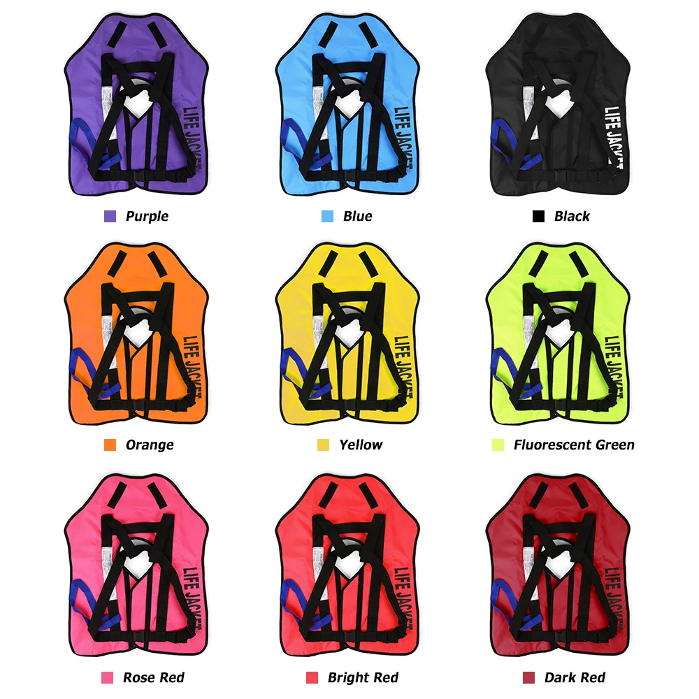 

Manual Inflatable Life Jacket Adult Life Vest Water Sports Swiming Fishing Survival Jacket Water Sports