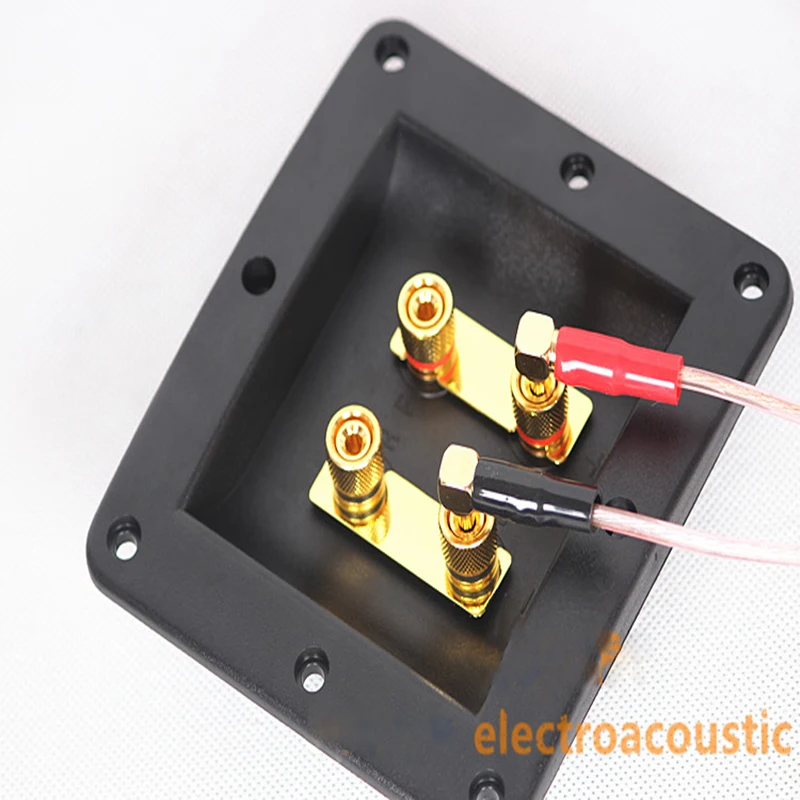 2 шт. Hi-Fi аудио аксессуары с 4 акустическими клеммами прямой и 500 ABS | Обустройство