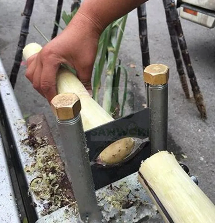 С одной дополнительной лезвие сахарного тростника-драночный станок для машинка