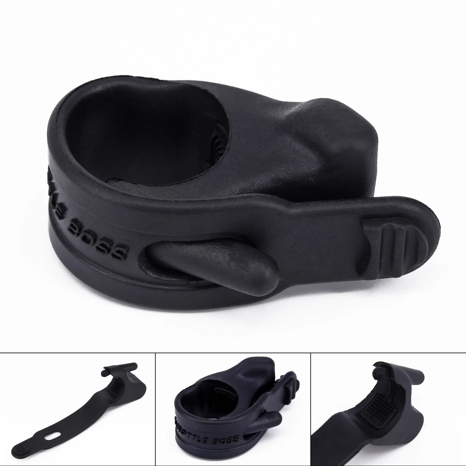 Усилитель заслонки Руля Мотоцикла высококачественный черный резиновый