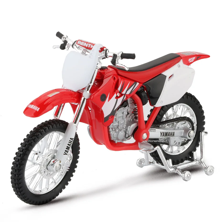 YZ-450F Maisto 1:18 сплав модель мотоцикла Игрушка внедорожные модели гоночных автомобилей Африка Твин H2R 690 Duke мотоциклы игрушки для детей - Цвет: YZ-450F