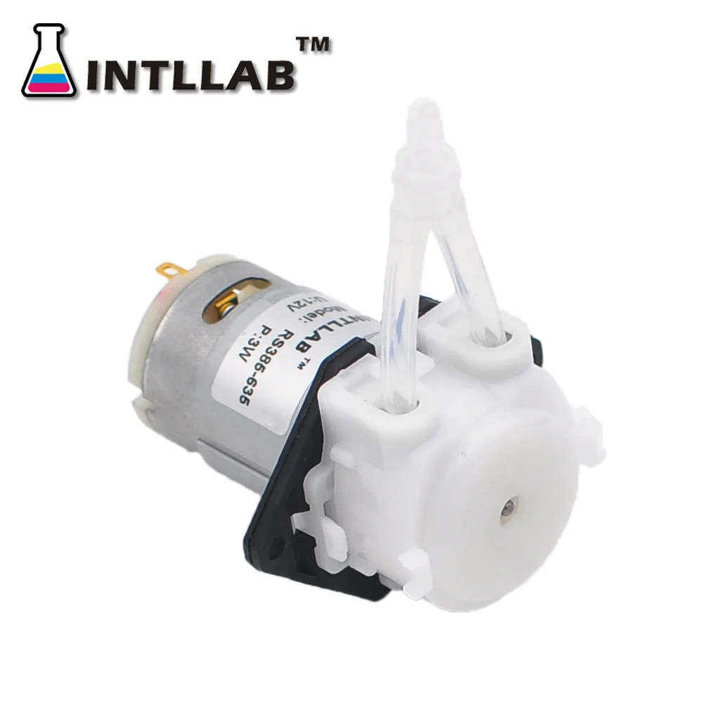 Перистальтический жидкий насос 12 В постоянного тока дозирующий для аквариума
