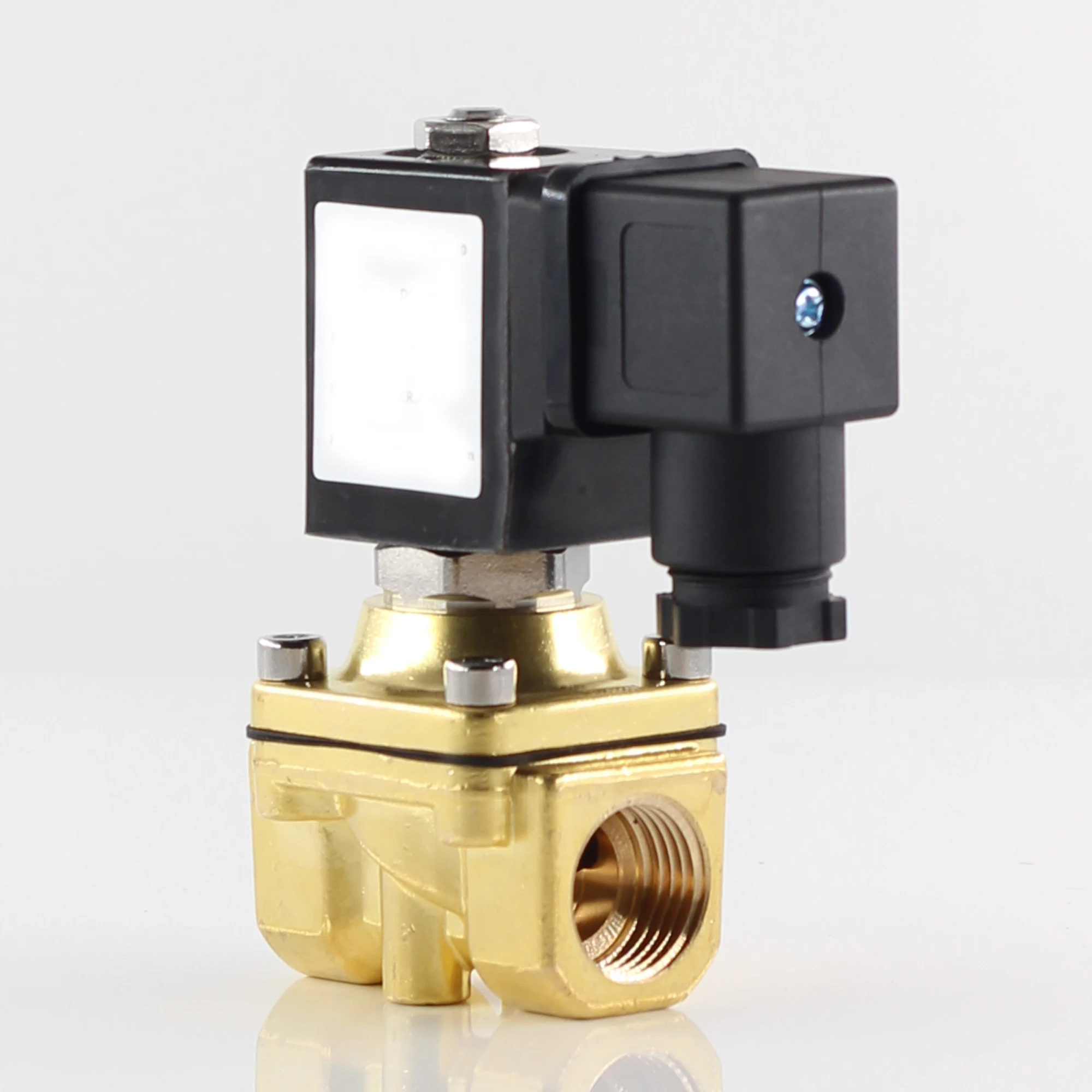 Электромагнитный клапан прямого действия с резьбой NPT или G 1/4 дюйма 3/8 1/2 20 бар