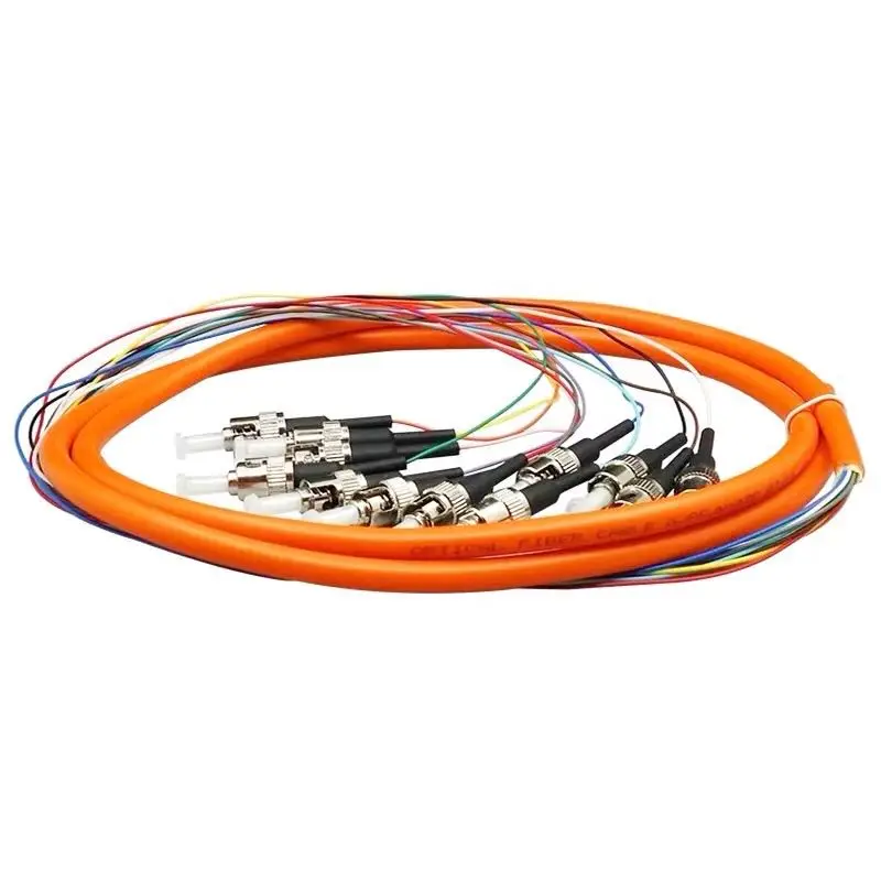 5 шт./лот FC 12 ядер Simplex mode fanout волоконно оптический коннектор pigtail multimode 1