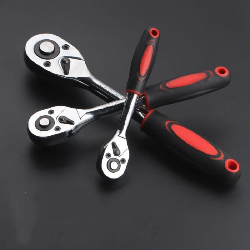 1/4 &quot3/8&quot 1/2 &quotдиск поворотный ключ с храповым механизмом Сталь высокий крутящий