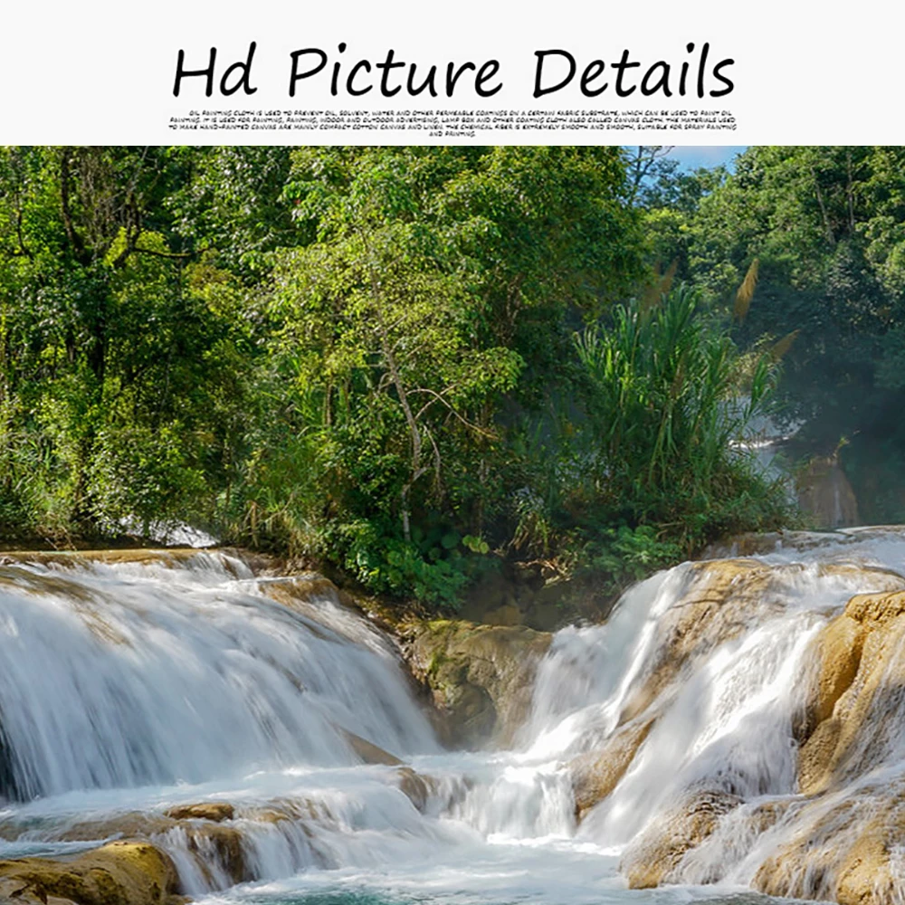 3 шт./комплект настенные картины Водопад