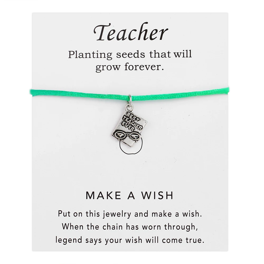 Подвеска серебряная в форме книги украшение с шармом и цветным восковым шнуром