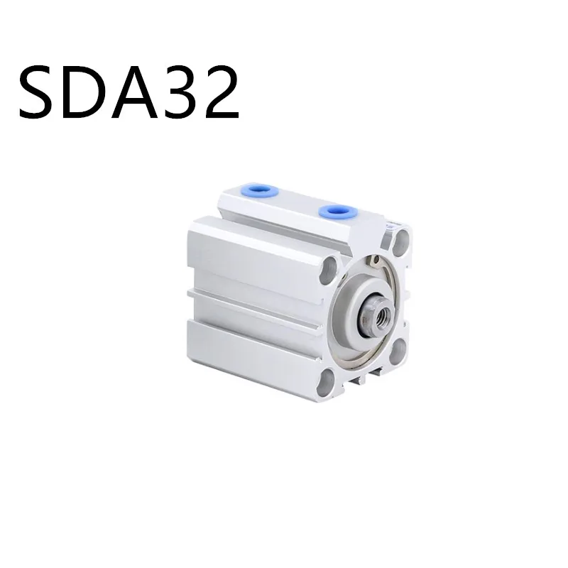 

Free shipping Thin cylinder SDA32 series 5mm to 100mm stroke aluminum alloy air cylinder Pneumatic components