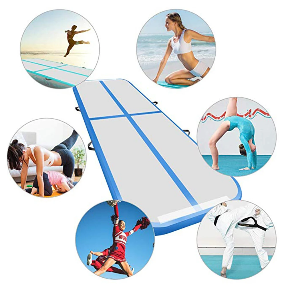 

FAST DELIVERY 5M 4M 3M Inflatable Airtrack Gymnastics Mat Water Park Sports Mattress Trampoline Used For Outdoor Indoor Training
