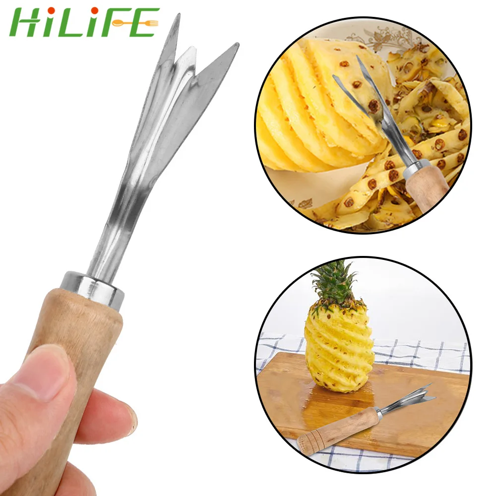Нож для удаления Ананас Семена HILIFE v-образная ананасовая ломтерезка из