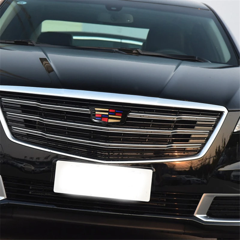 Для Cadillac XTS XT5 XT6 ATSL ABS автостайлинг Передняя решетка эмблема хромированная