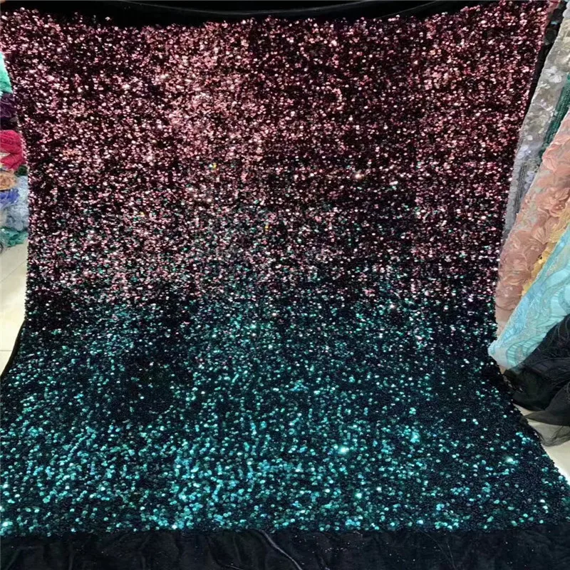 Африканская кружевная ткань с блестками высокого качества французский тюль