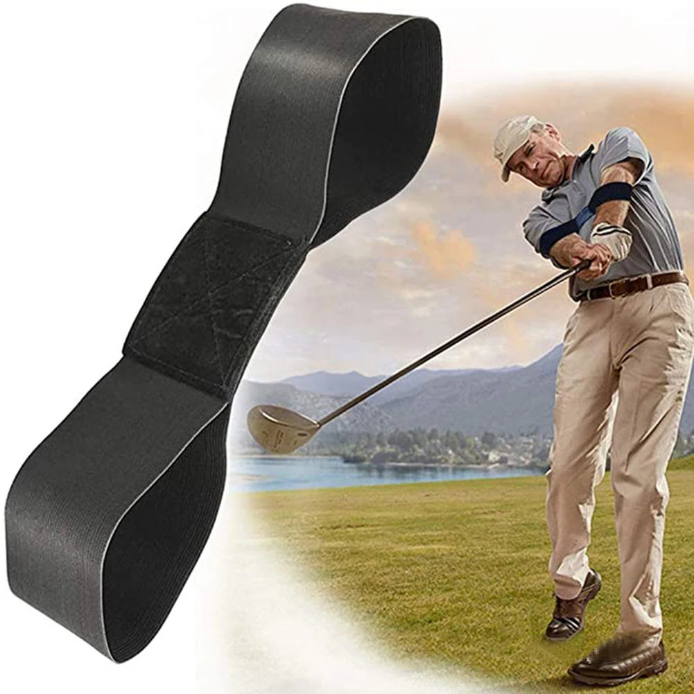 

1pc Golf Hand Movement Correction Belt Professional Golf Simple Swing Elastic Band Training Aids Arm Posture Corrector 35x8cm