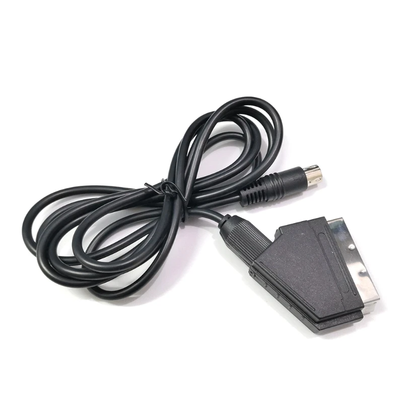 Свинцовый кабель RGB Scart для Sega Mega Drive 2 Genesis Megadrive MD2 AV 1 8 м|Кабели| |