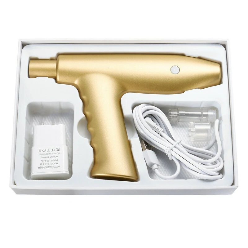 Профессиональный электрический гидро Мезотерапия пистолет инжектор воды Дерма