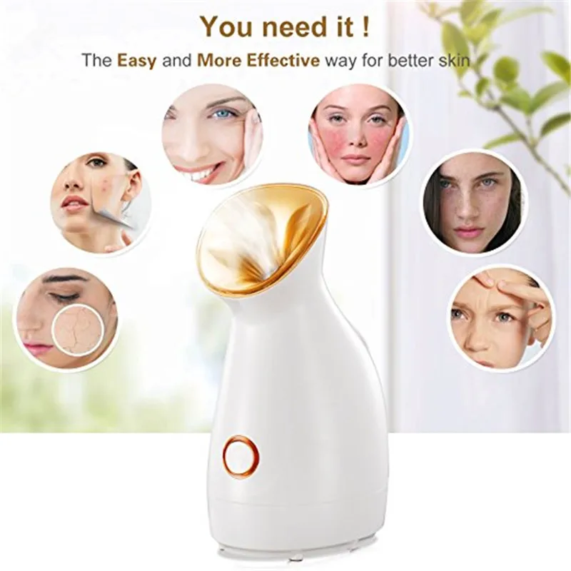 

Facial Steamer Face Deep Cleaning Hot Steam Electric Gentle Sprayer Machine Beauty Skin Care Tool Professional Skin Moisturizing