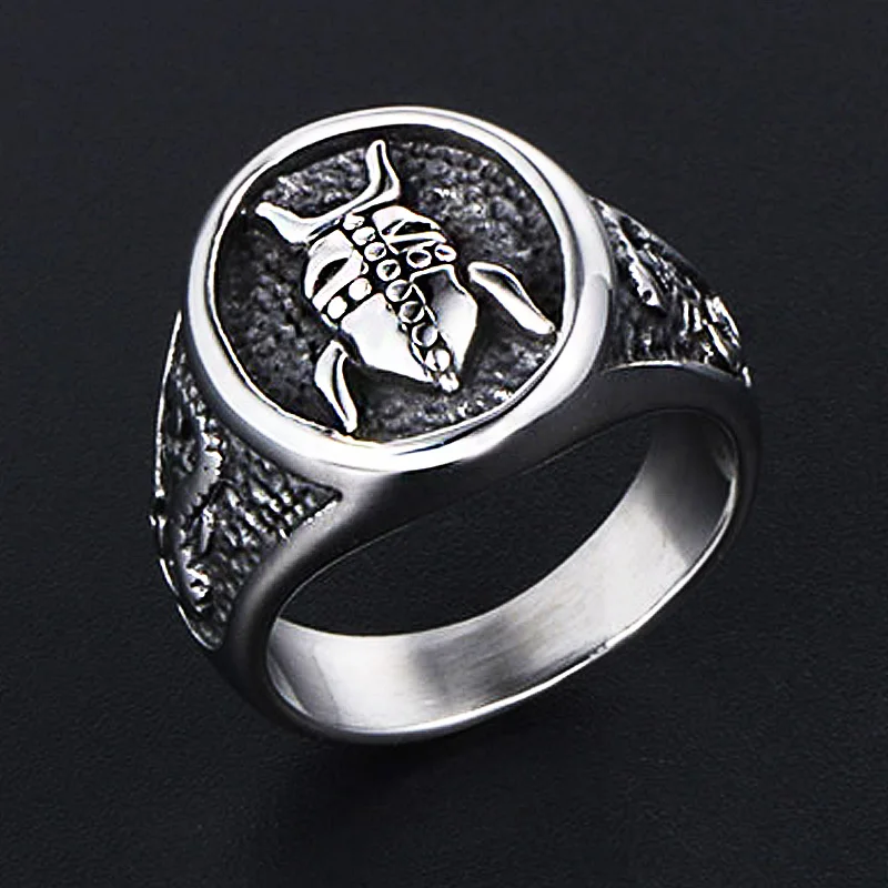 Винтажное готическое кольцо из нержавеющей стали | Украшения и аксессуары