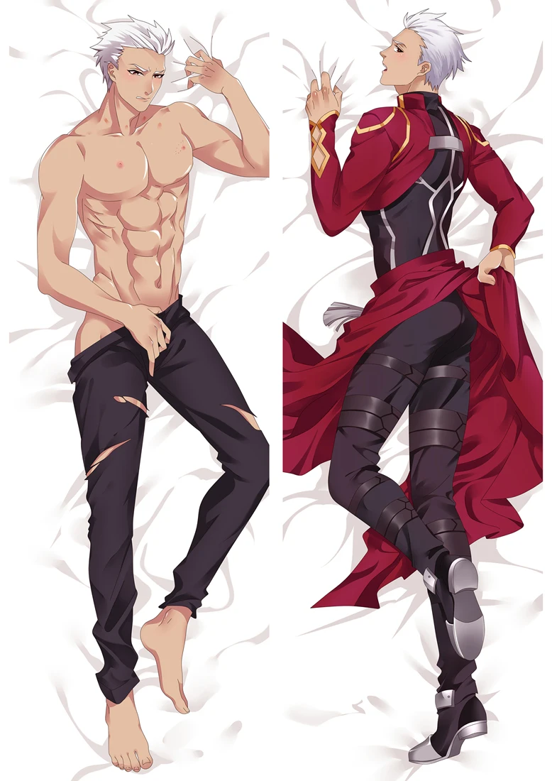 Фото Аниме Fate/Grand Order Emiya & Cu Chulainn Alter BL Мужская наволочка Otaku обнимающая подушка для Аниме Fate/Grand Order Emiya & Cu Chulainn Alter BL Мужская наволочка Otaku обнимающая подушка для
