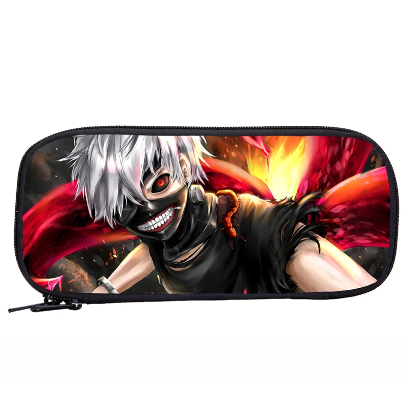 

2019, Токийский Гуль, сумки для женщин и мужчин, кошельки, детский чехол-карандаш, креативный кавайный вместительный пенал на молнии, офисные и...