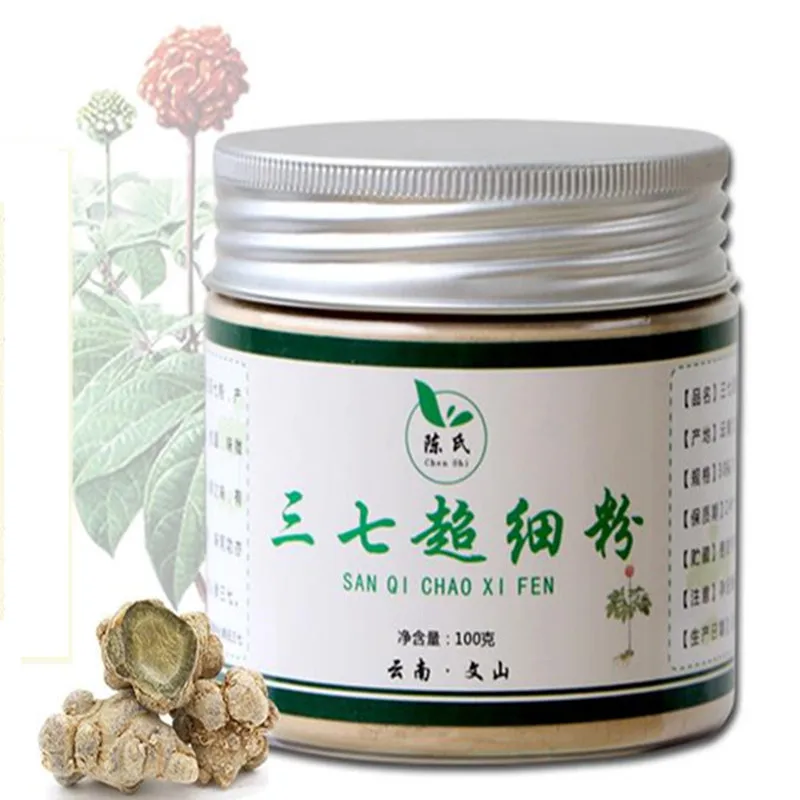 100 г/бутылка 100% высококачественный чистый порошок псевдоженьшеня 37 нотоженьшень
