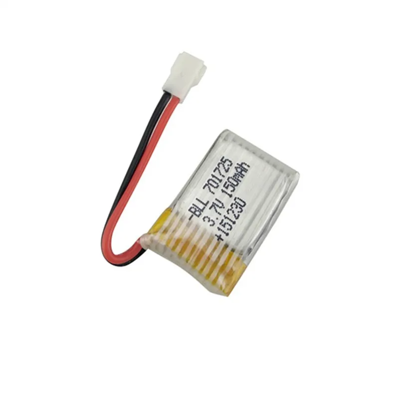 3 7 V 1S 150mAh литий-полимерный Батарея для JJRC H8 H20 H36 Eachine E010 Furibee F36 Syma X2 Nihui 010 U207 H2 дрона