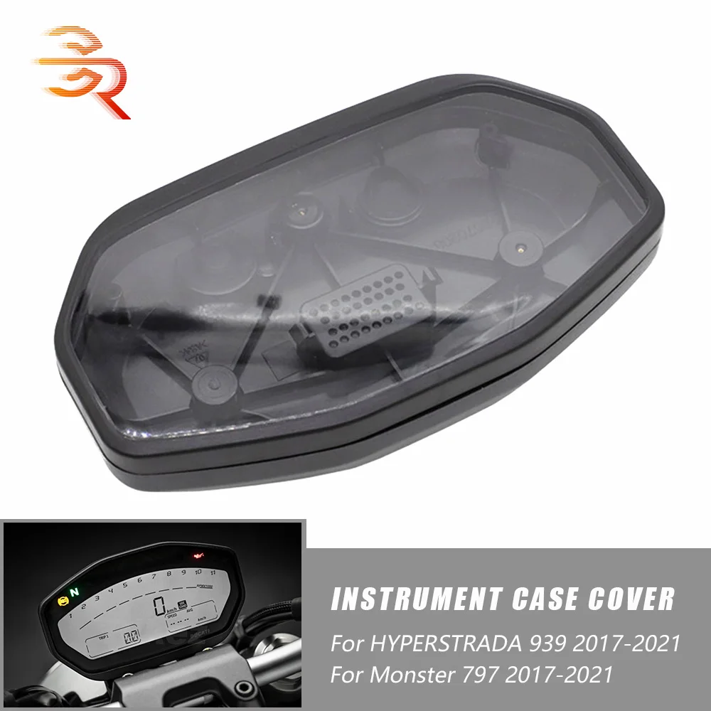 

Motorcycle Speedometer Tachometer Instrument Cover Lever Guard Protector For Ducati Monster 797 Hyperstrada 939 2017-2021