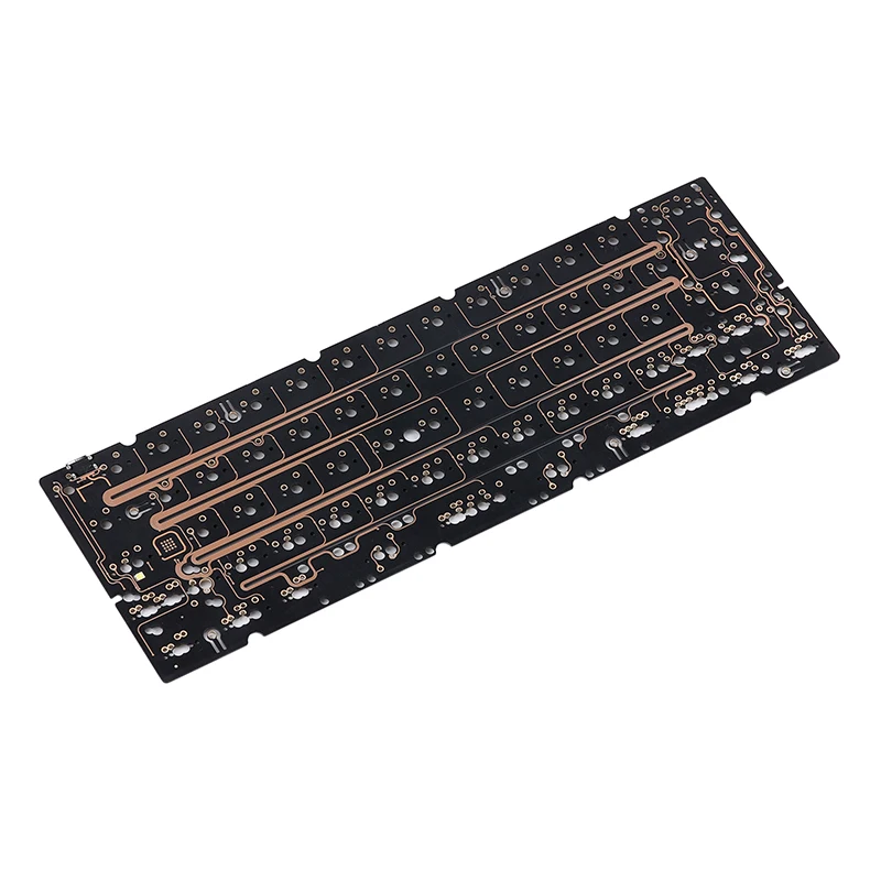 Сварочная печатная плата DZ60 V2 60% Поддержка RGB 61 клавиша 63 клавиши стрелки левое
