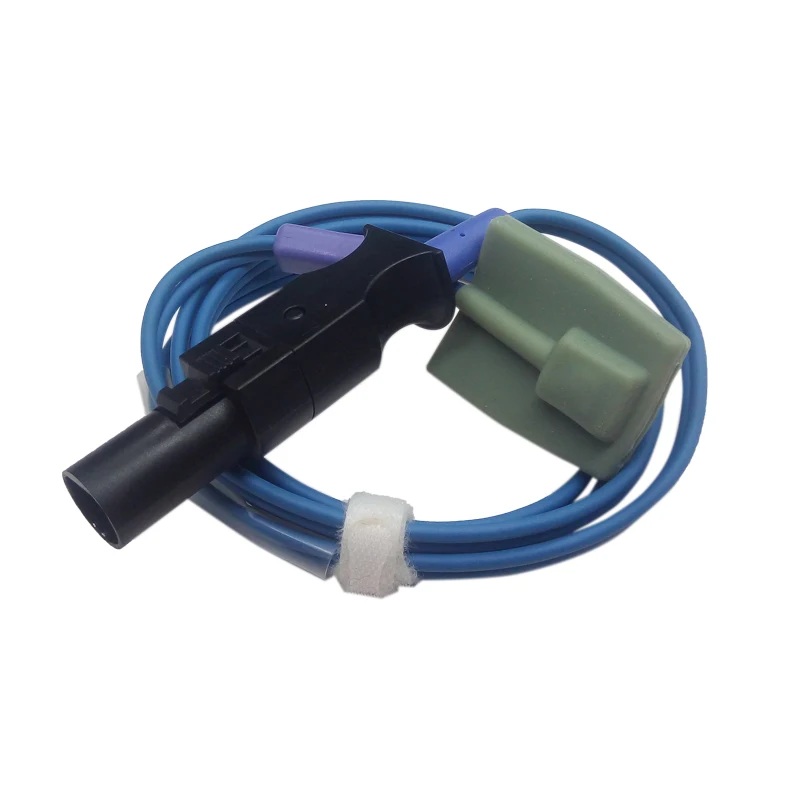 

Многоразовый мягкий силиконовый датчик SpO2 для детей и детей 7 Pin для Novametrix монитор пациента 87776-00 SPO2 и PR зонд
