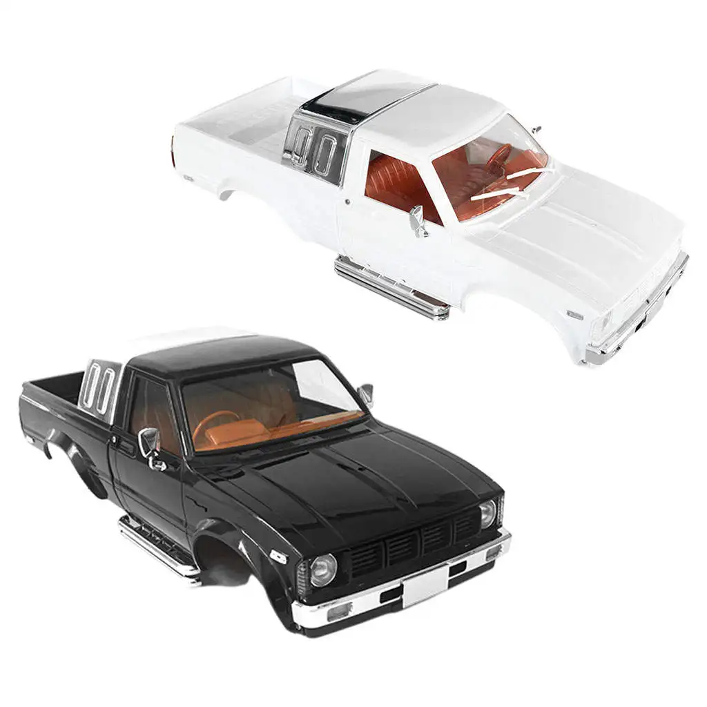 

1/10 Scale RC Truck Body Shell, DIY 4WD Easily Assemble Trucks Shell, Adults Children