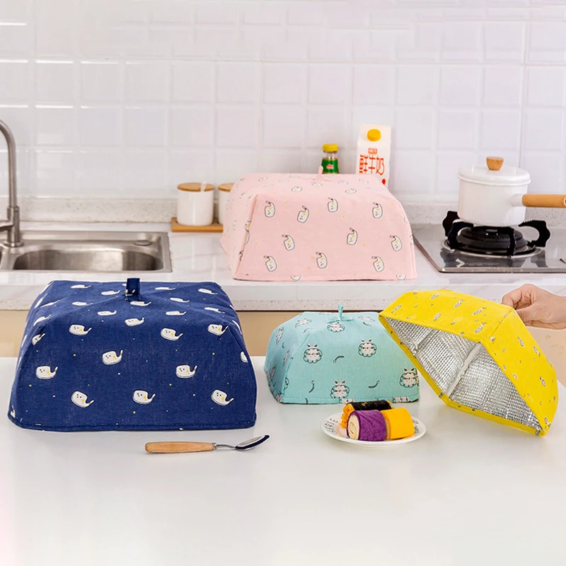 Размер S/L складные крышки для еды сохраняют тепло Горячая алюминиевая фольга