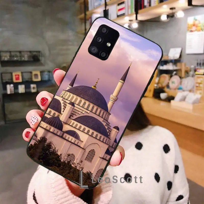 

Muslim Mosque Phone Case For Samsung A50 A51 A71 A20E A20S S10 S20 S21 S30 Plus ultra 5G M11