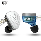 Сбалансированные арматурные наушники KZ AS16 16BA, наушники-вкладыши с шумоподавлением