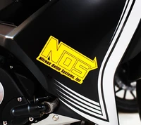 yellow nos energy drink nitrous oxide systems stickers reflective racing vinyl car decal motocross car accessories