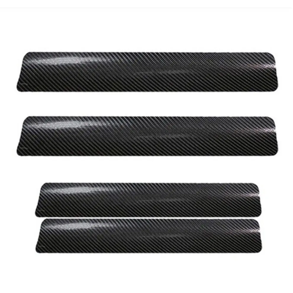 

Универсальная 3D/4D наклейка на дверь из углеродного волокна, Противоударная защита от царапин, автомобильная наклейка, полоса, пленка из угл...
