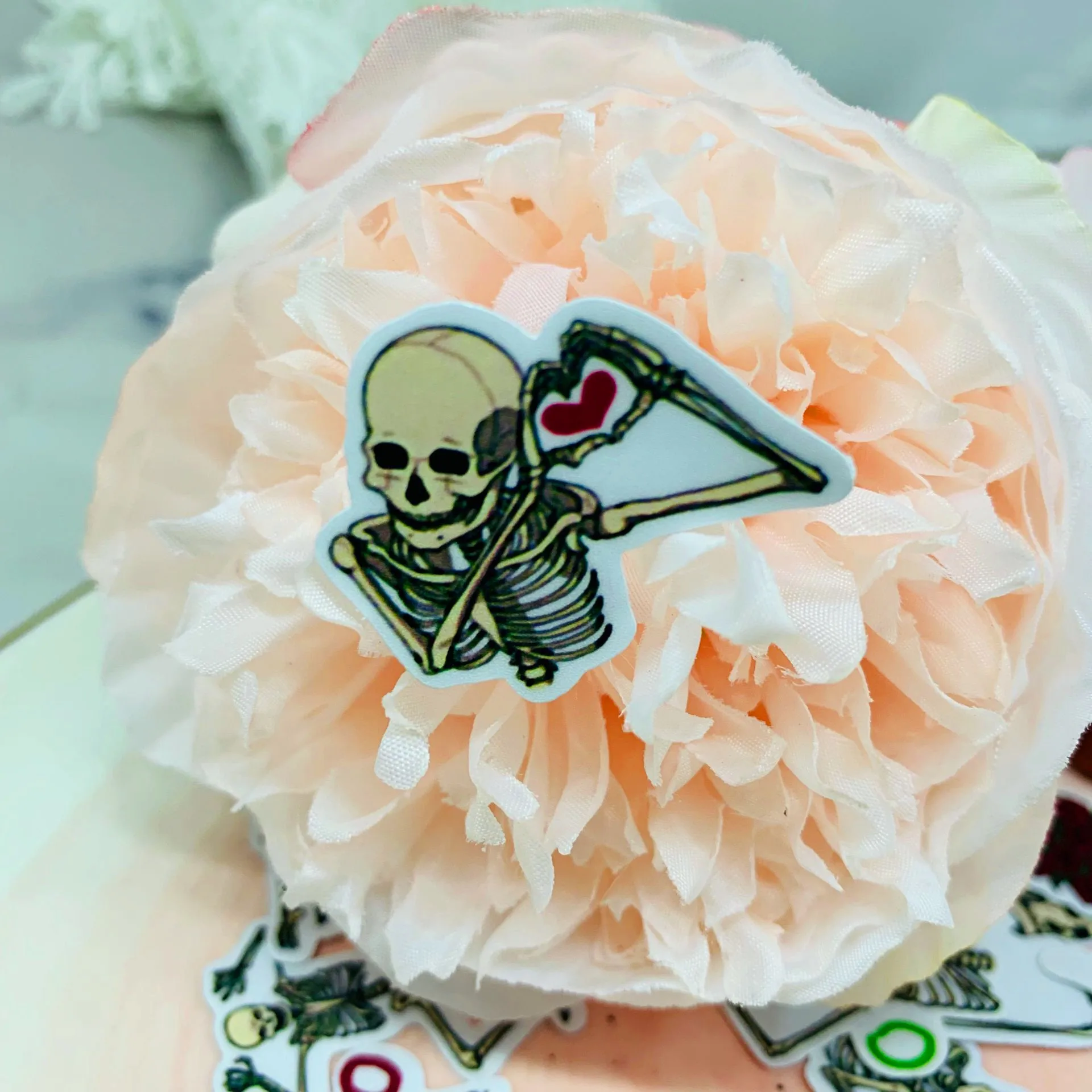 Pegatinas divertidas para &aacute;lbum de recortes, 39 Uds., para Halloween, libro casero, para port&aacute;til, &aacute;lbum de recortes decorativo-2