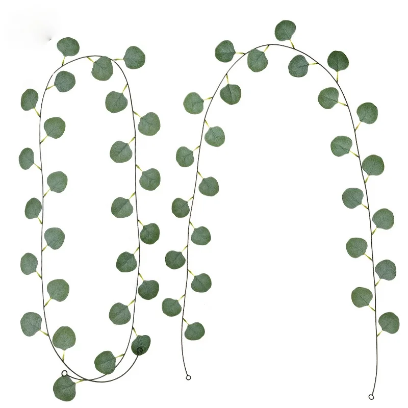 

Artificial Eucalyptus Leaf Eucalyptus Rattan Wedding Birthday Arch Decoration Plant Soft Vine