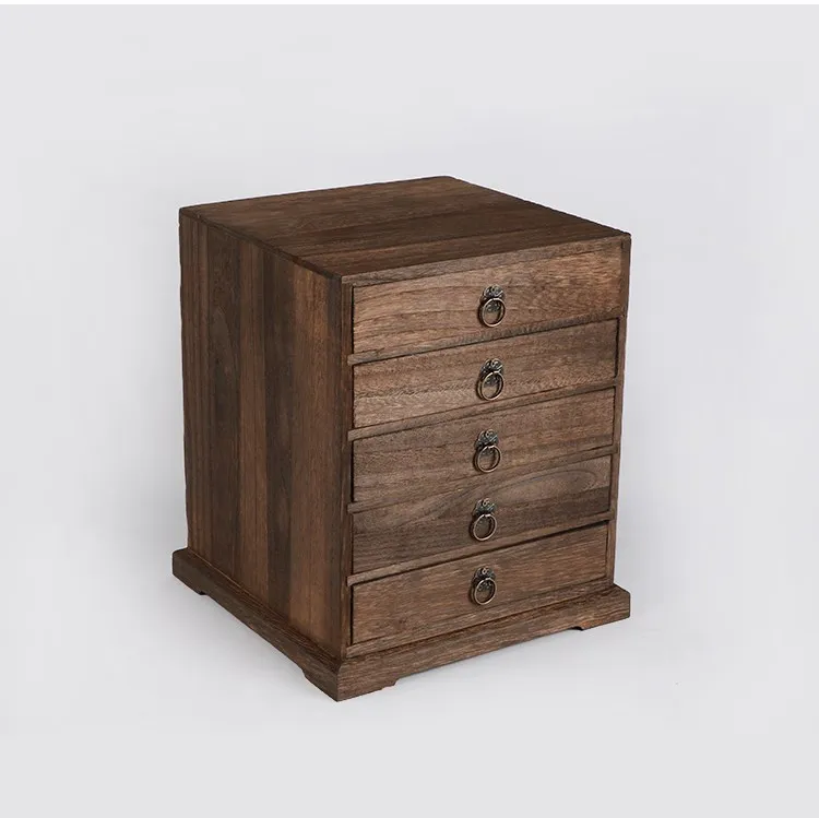 Многослойная коробка для хранения из массива дерева подарочные коробки