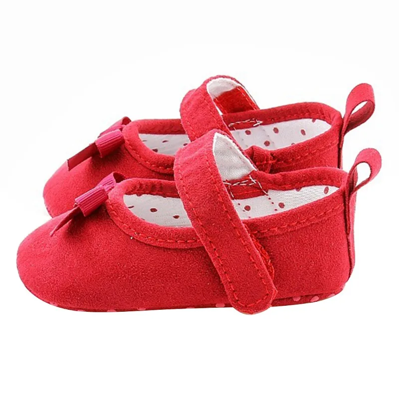 

Princess Cotton Shoes new Infantil Baby Shoes Bow Bowknot Baby Girls Shoes Toddler Infant Soft Prewalker Anti-Slip Shoes