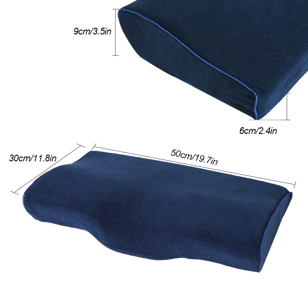 Urijk 1 шт. подушка из пены с памятью 3 цвета Ортопедическая латексная для шеи Шейная